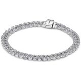 Pandora - Timeless Pavé - Armband - Sterling Zilver - Gegraveerd Logo