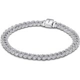PANDORA - Timeless Pavé - Gliederarmband - Zilver - Cubic Zirkonia - 20cm