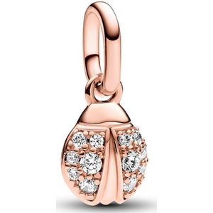 Pandora - Heart Four-leaf Clover Medallion Charm - Bedel