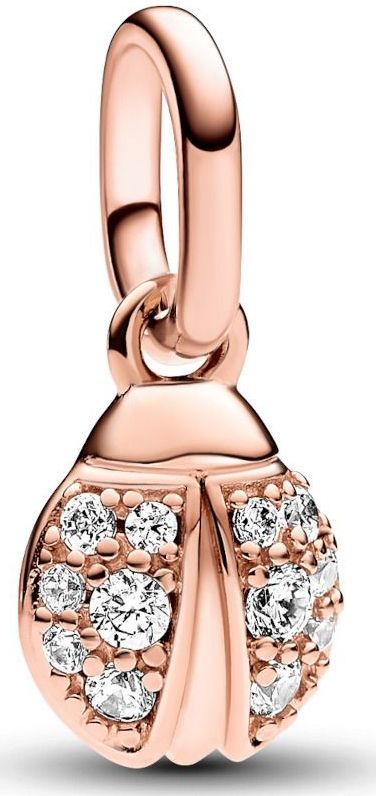 Pandora - Heart Four-leaf Clover Medallion Charm - Bedel