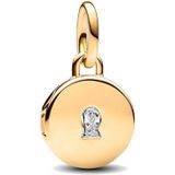 Pandora - 763066C01 - Openable & Engravable Love Locket - Hangende Bedel