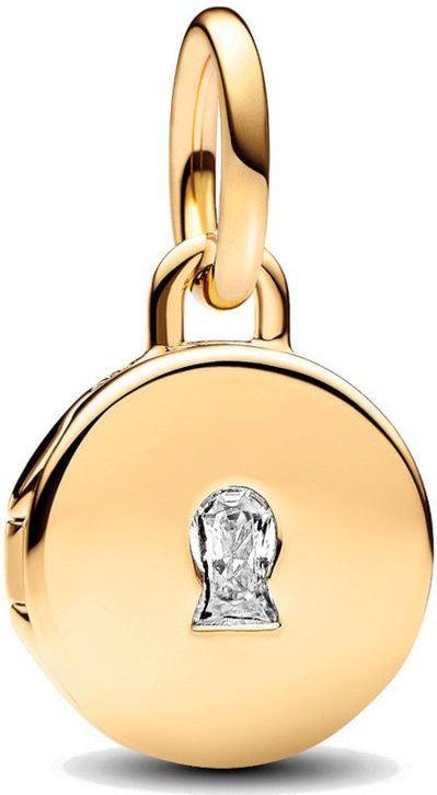Pandora - 763066C01 - Openable & Engravable Love Locket - Hangende Bedel