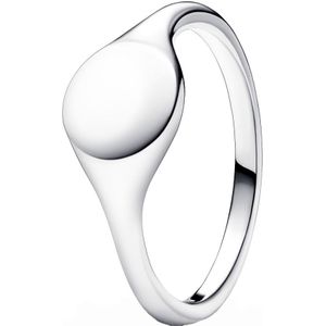 PANDORA Gravierbarer Siegelring aus Sterling Silber, Moments Kollektion, Größe 54, 193093C00-54