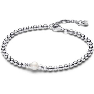 PANDORA Timeless Glitzernder Überlappender Band-Ring aus Sterling Silber mit Zirkonia, Größe: 58, 193149C01-58