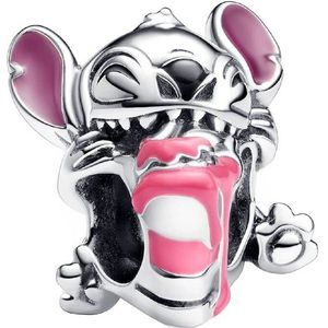 Pandora - Disney Stitch - Bedel - Sterling Zilver - Feestelijke Gravure