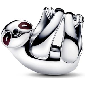 Pandora Moments Hängendes Faultier Charm aus Sterling Silber, Kompatibel mit Pandora Moments Armbändern, 793331C01