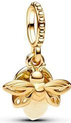 Pandora - Glühwürmchen Charm - Sterling Zilver - Verguld - Compatibel met Pandora ME en Moments