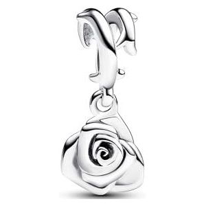 Pandora - Moments Blühende Rosen Charm - Sterling Zilver - Symboliek van Bloemen