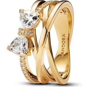 Pandora - Timeless Gold Plated - Dames Ring - Goud