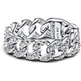 Pandora Ringe Cuban Chain Ring in Pavé 193557C01