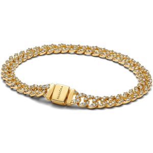 Pandora 563008C01 - Pavé Cuban Chain - Armband-lengte 16 cm