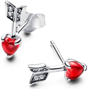 Pandora Ohrringe Pfeil- und Herzohrringe aus Muranoglas 293668C01