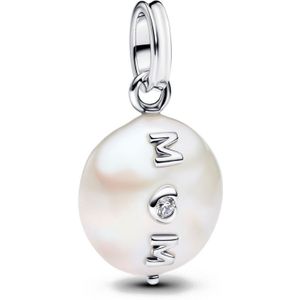 Pandora Charms Mom and Baroque Pearl Pendant Charm 793783C01