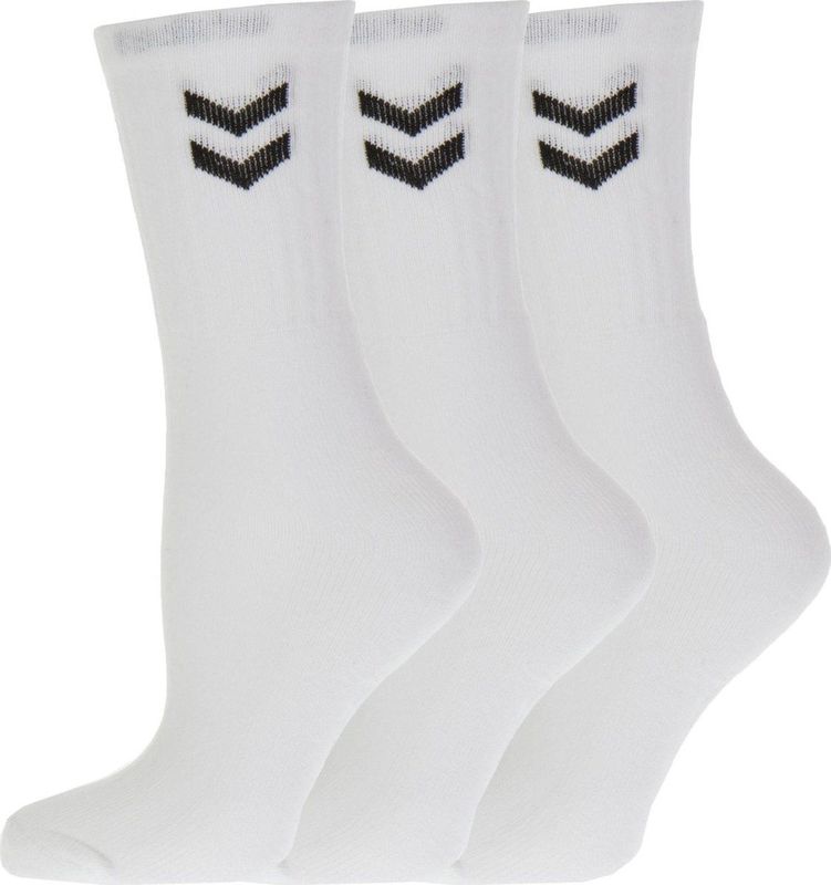 Hummel Sokken Uniseks Pack Basic - Zwart met Contrasterend Logo