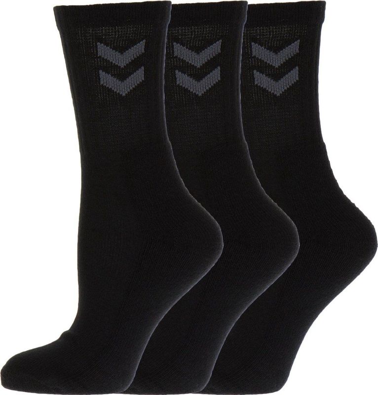 Hummel - Basic - Sportsokken - Zwart - 3-pack