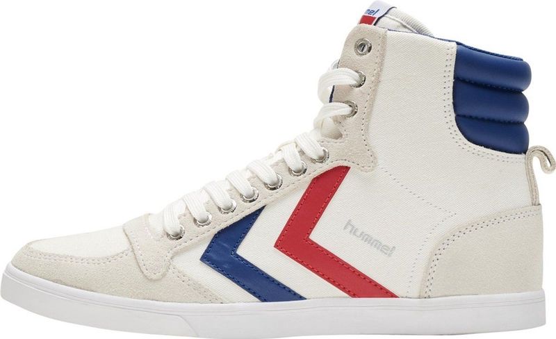 hummel - TEN STAR HIGH CANVAS - Sneakers - Wit