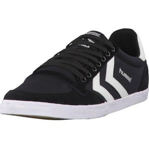 Hummel - Slimmer Stadil - Sneakers - Zwart - Canvas/Suède