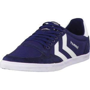 Ballerina 'Sardinia' - Effen - Leer/Suède - Slip-On - Platte Hak