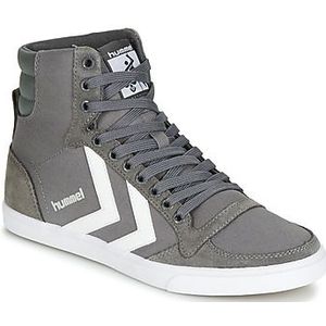 hummel Unisex Slimmer Stadil Tonal High Sneakers, Castle Rock White Kh, 46 EU