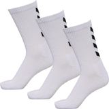 Hummel FundaHerental 3 Pack Sok sportsokken wit Unisex