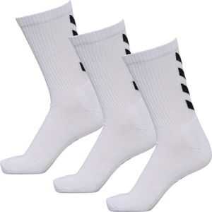 Hummel FundaHerental 3 Pack Sok sportsokken wit Unisex