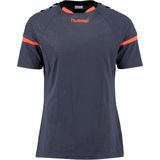 Hummel - Auth. Charge SS Train Jersey - Maillot - Zwart - Katoen/Polyester