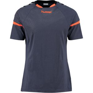 Hummel - Auth. Charge SS Train Jersey - Maillot - Zwart - Katoen/Polyester