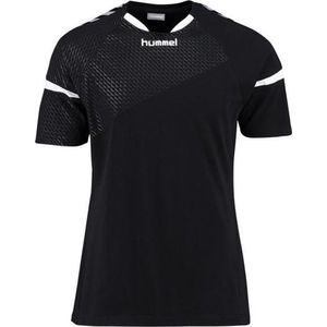 Hummel - AUTH. CHARGE SS TRAIN Jersey - Maillot - Zwart - Katoen/Polyester