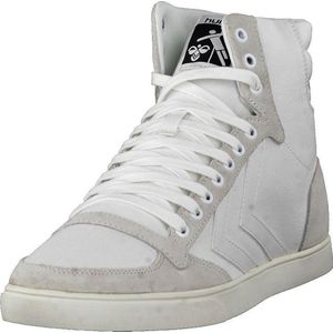 Hummel - Slimmer Stadil Tonal - Schoenen - Wit - Canvas en Suède