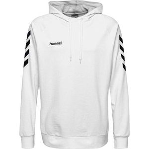 Hummel Go Hoodie Wit 6 Years Jongen