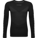 Hummel Thermo-onderhemd Heren - Slim Fit met Chevron en Logoprint