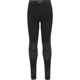 Hummel - Sportlegging - Zwart - Katoen - Voor Kinderen