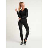 Hummel First Seamless LS Dames Sporttruien zwart Vrouwen
