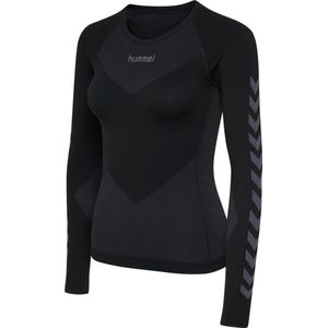 Hummel First Seamless LS Dames Sporttruien zwart Vrouwen