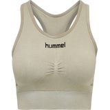 HUMMEL - FIRST SEAMLESS BRA - Sportbeha - Zwart - Polyamide/Elastaan