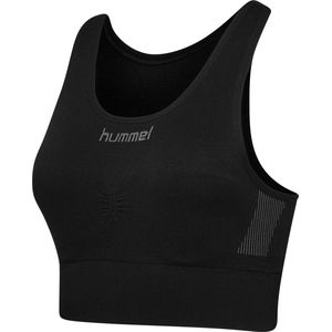 Hummel - First Seamless Sportbeha - Zwart - Lichtgewicht - Antibacterieel
