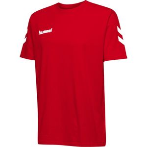 Hummel - HMLGO COTTON T-SHIRT S/S - T-shirt - Zacht Katoen - Sportieve Visgraatmouwen