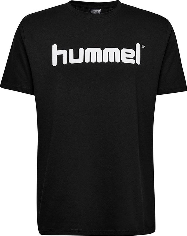 Hummel - hmlGO Cotton Logo - T-shirt - Zwart - Katoen