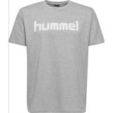 Hummel - hmlGO COTTON LOGO T-SHIRT S/S - T-shirt - Zacht - Klassieke Pasvorm