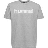 Hummel - hmlGO COTTON LOGO T-SHIRT S/S - T-shirt - Zacht - Klassieke Pasvorm