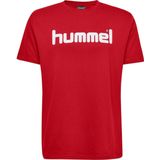 Hummel - hmlGO Cotton Logo T-Shirt - Zwart - Jersey