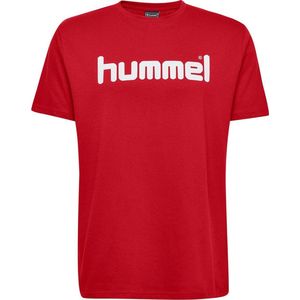 Hummel - hmlGO Cotton Logo T-Shirt - Zwart - Jersey