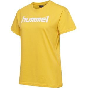 Hummel - hmlgo Cotton Logo - T-shirt - Zwart - Jersey