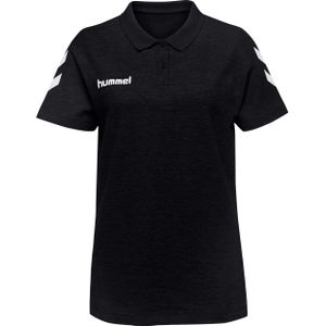 hummel - Hmlgo Cotton Polo - T-shirt - Zwart - Katoen