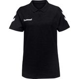Hummel - HMLGO - Poloshirt - Zwart - Katoen