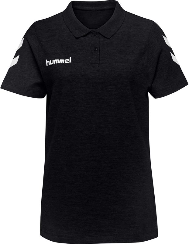 Hummel - HMLGO - Poloshirt - Zwart - Katoen