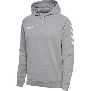 Hummel Hoodie Hmlgo Cotton Hoodie Grey Melange