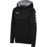 Hummel - HMLGO Cotton Hoodie - Sweatshirt - Groen - Katoen/Polyester