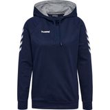 Hummel - Go Hoodie - Sweater - Blauw - Katoen/Polyester