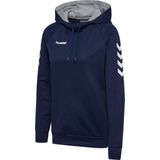 Hummel - Go Hoodie - Sweater - Blauw - Katoen/Polyester